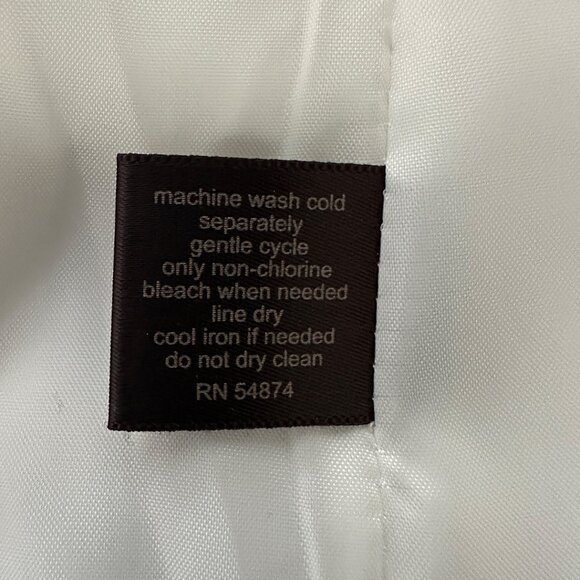 The Limited Off-White & Black Tuxedo Blazer, Size Medium - Picture 4 of 5